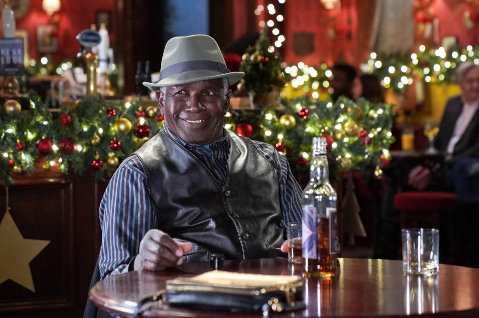 The star is beloved among EastEnders fans as Patrick Trueman