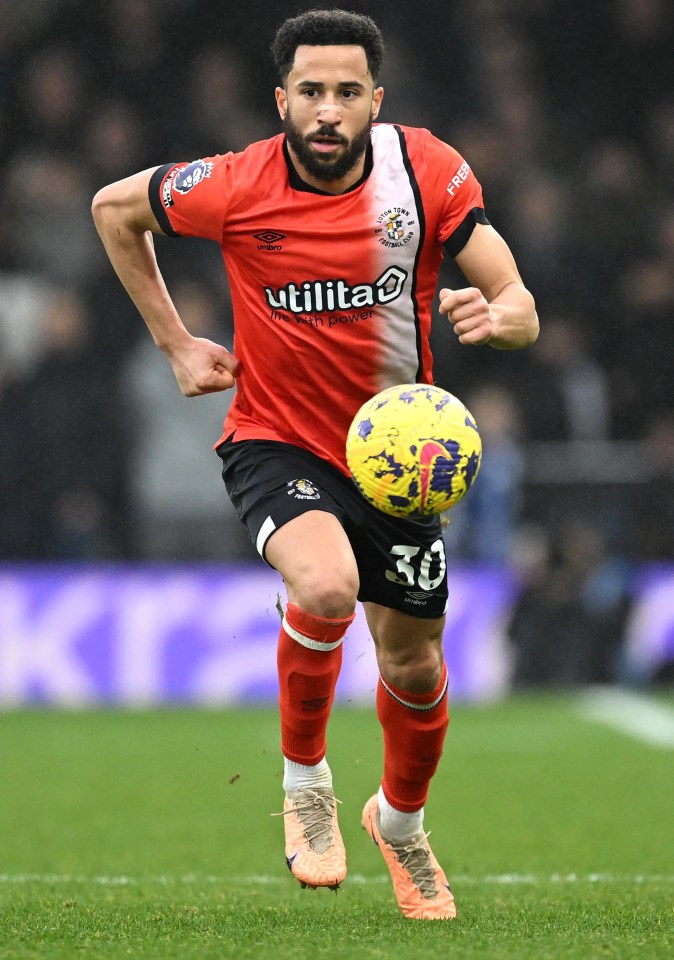 Andros Townsend is unsure which club he belongs to