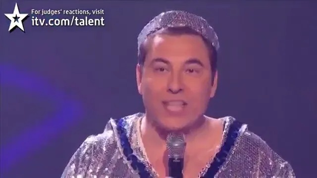 Judge David Walliams joined them for the final