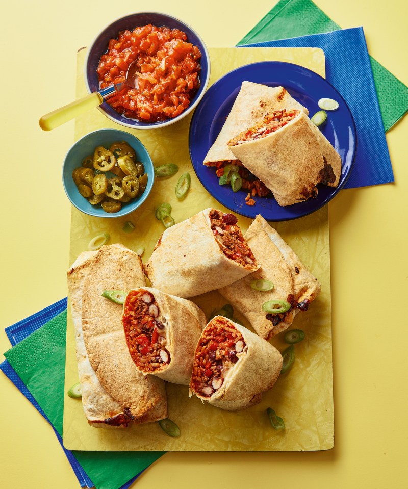 Serve up delicious chimichangas for dinner tonight!