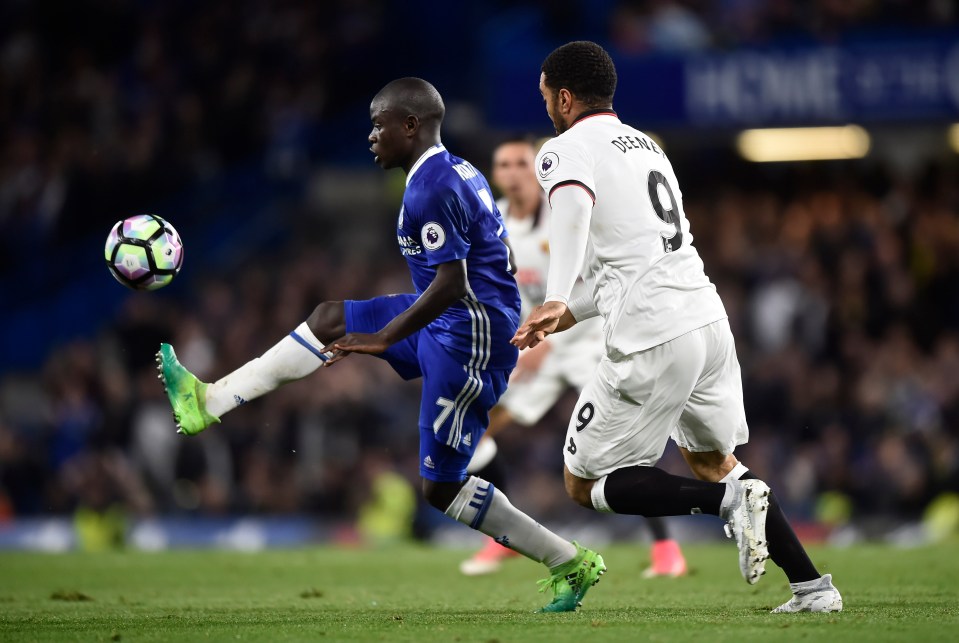 N'Golo Kante's size didn't mean he wasn't strong