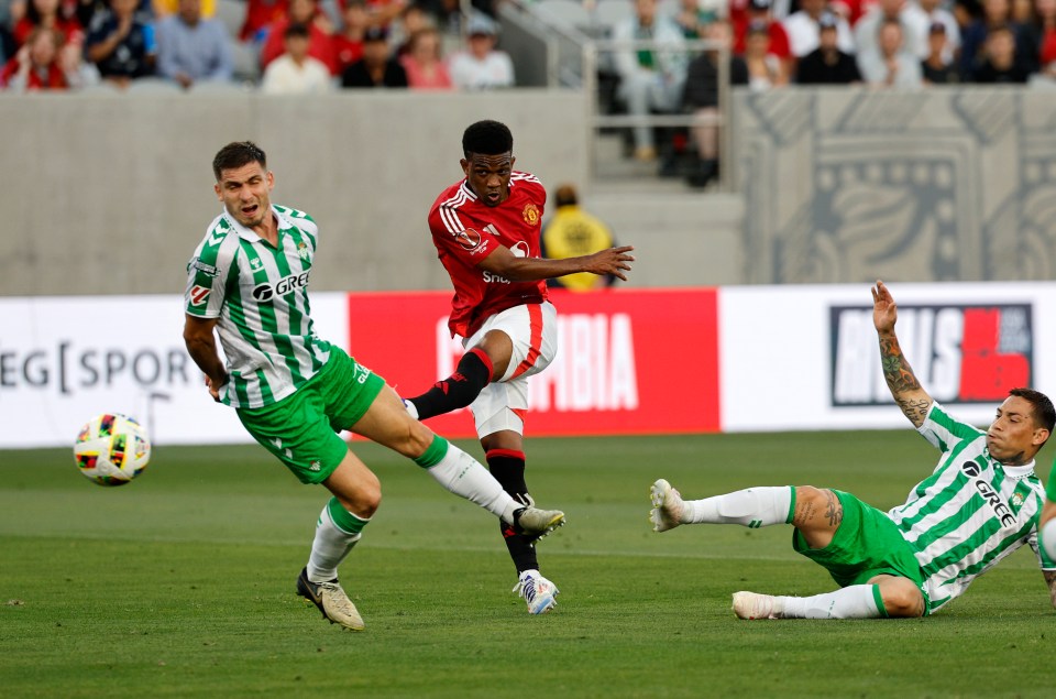 Amad Diallo put together an impressive performance for Man Utd