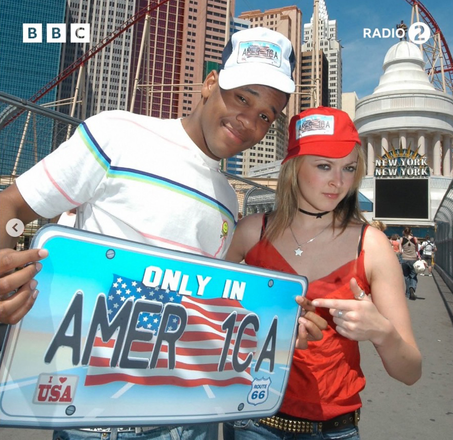 One of their early TV debuts includes 'Only in America', a show which saw them embark on a weird and wacky roadtrip across the States.