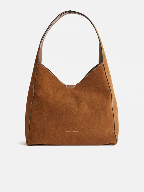 This Heckfield suede tote from Jigsaw is £195