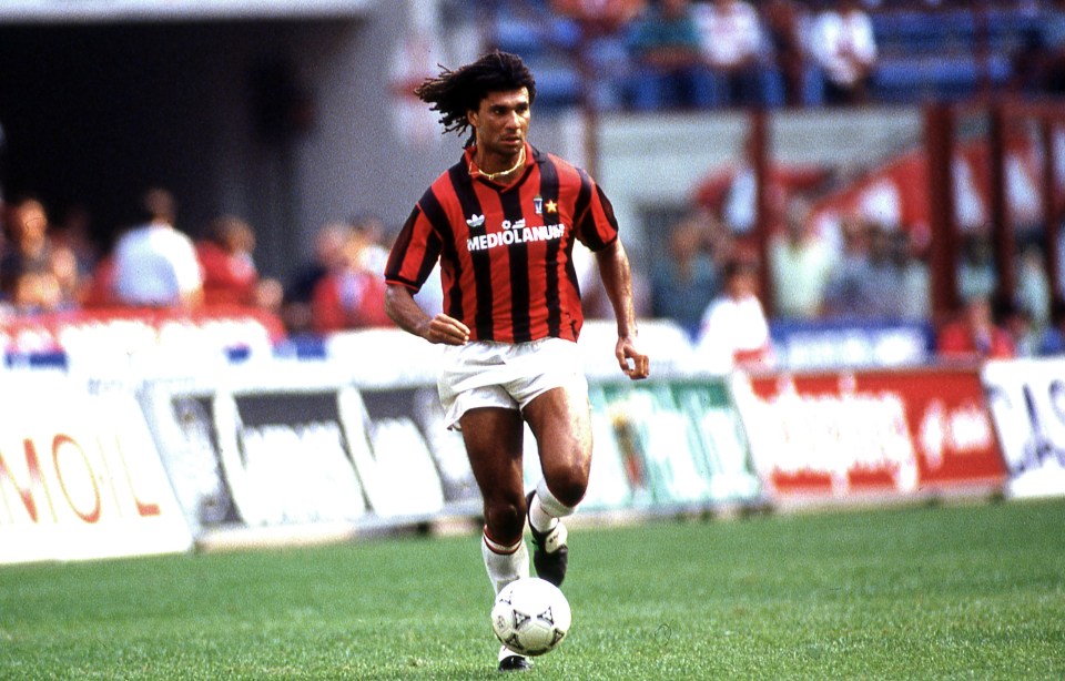 He lifted two titles, two European Cups and the Ballon d'Or with AC Milan