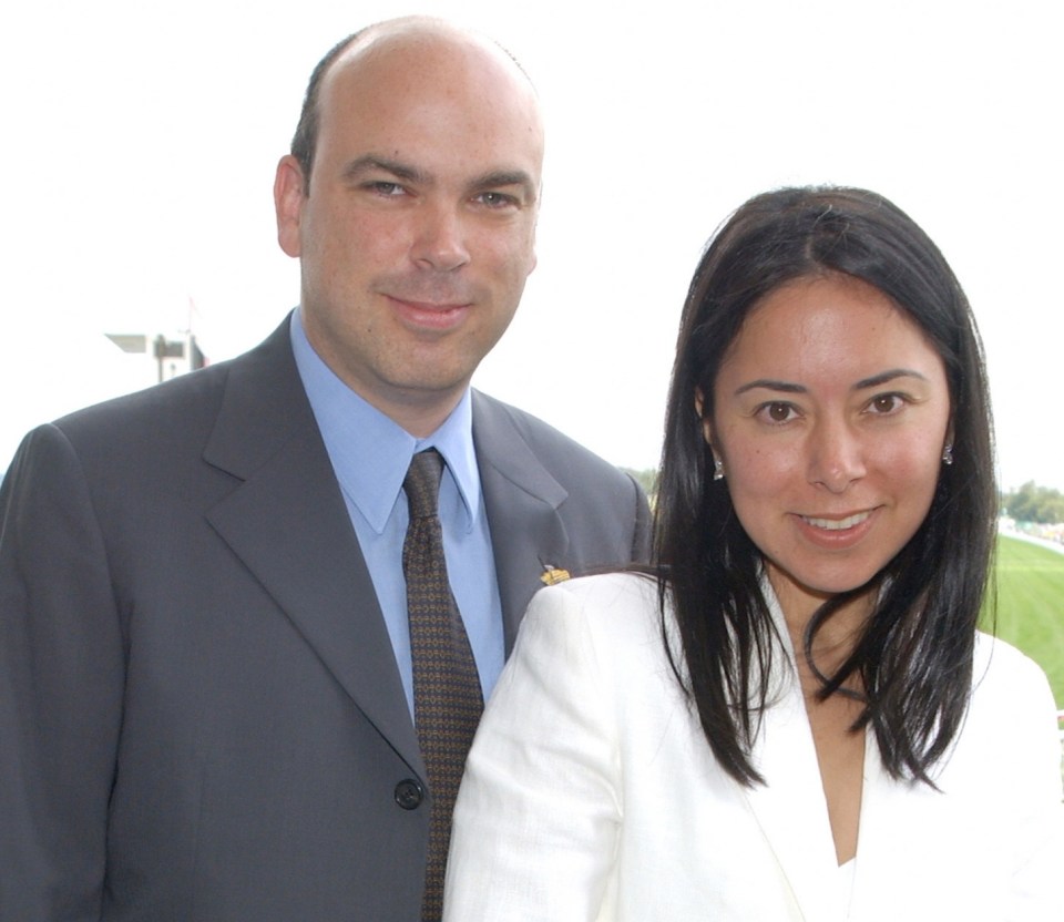 Mike Lynch, with his wife Angela Bacares, 57, rescued as the boat sank