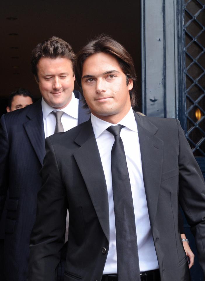 Nelson Piquet leaves FIA headquarters in Paris after hearing at the World Motor Sports Council as part of the “Crashgate” affair in 2009.