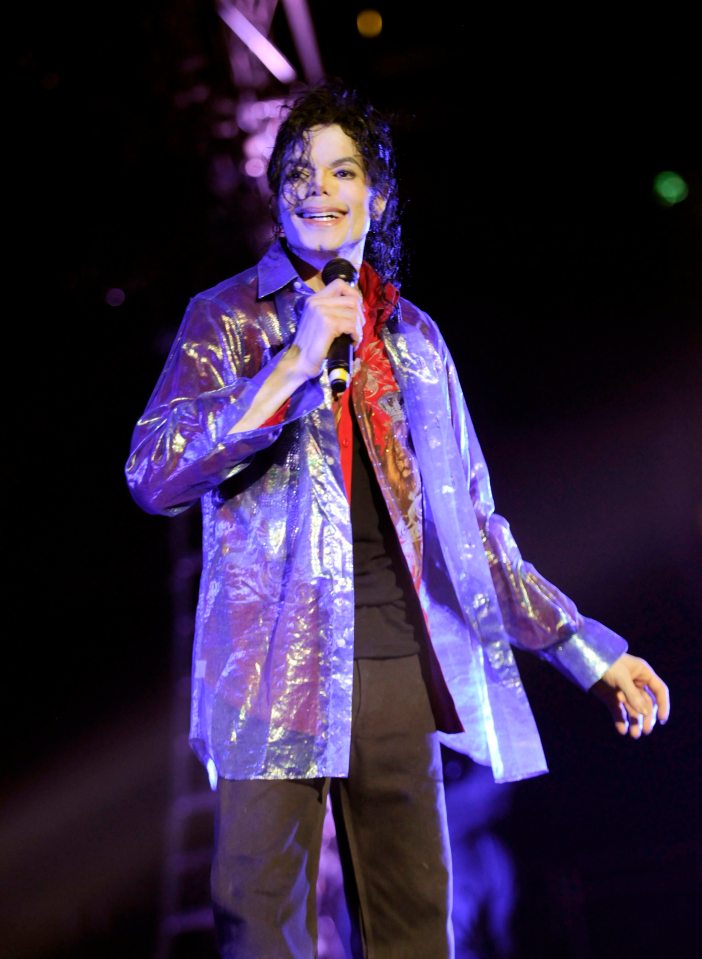 The star pictured rehearsing for his This Is It concerts just two days before his death