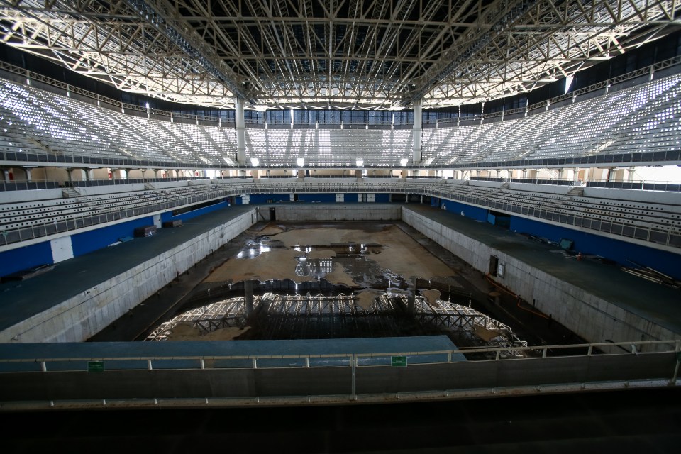 Rio spent almost £30million on building their Aquatics Centre