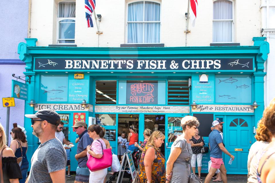 Bennett's fish and chips are among the best I've ever had in the UK