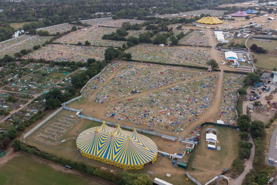 Organisers have given guidelines about what to do when festival goers take drugs