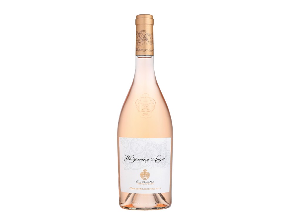 Whispering Angel is a salmon sip from a Provencal vineyard across the Channel