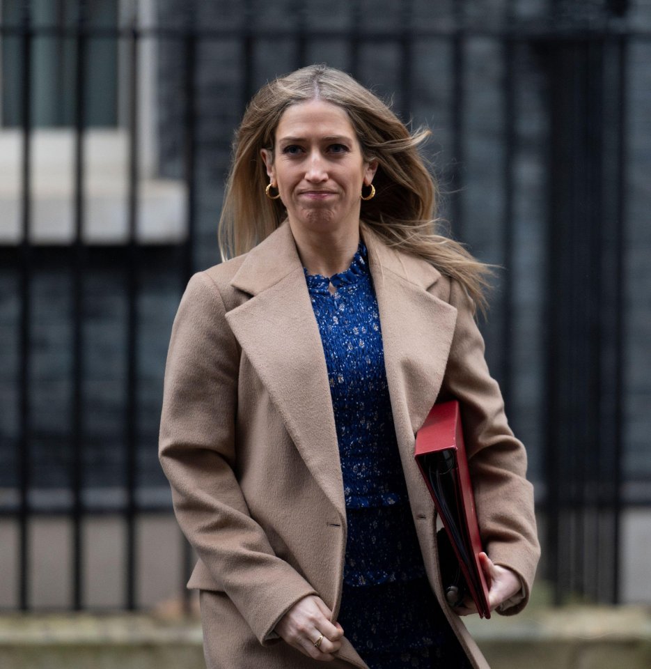 Brits could be slapped with an extra £878 tax bill 'thanks to Labour's £14billion pay deal with unions' - pictured Shadow Treasury Minister Laura Trott