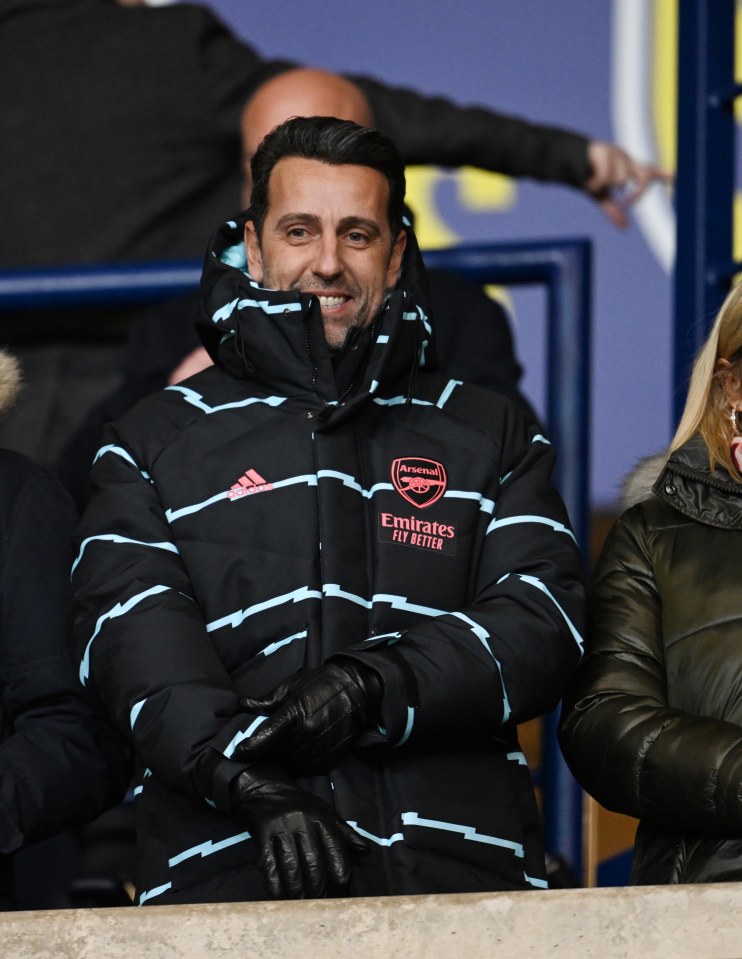 Edu, Sporting director of Arsenal FA Cup 3rd Round Oxford United v Arsenal Kassam Stadium 09.01.2023 Photograph By Marc Aspland The Times