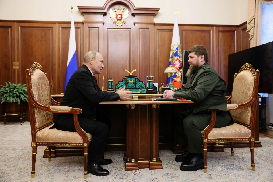 Kadyrov is allied himself closely to Putin