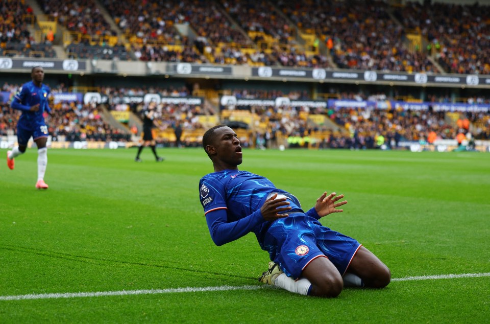 Nicolas Jackson opened the scoring for Chelsea