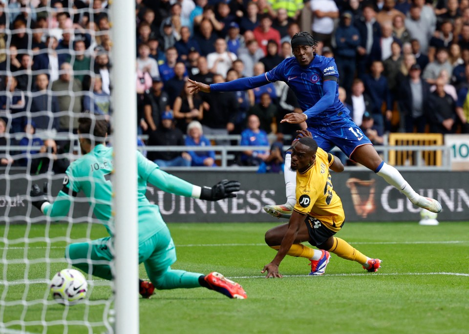 Madueke has now scored more Premier League goals in Wolverhampton than he has at Stamford Bridge