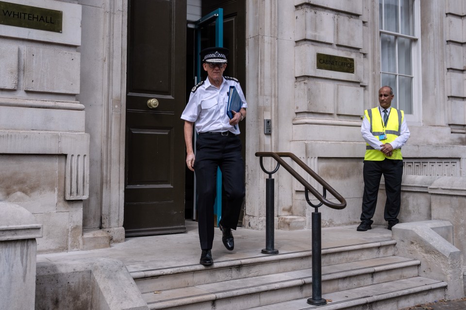 It comes as Sir Keir Starmer held a Cobra meeting over the riots today