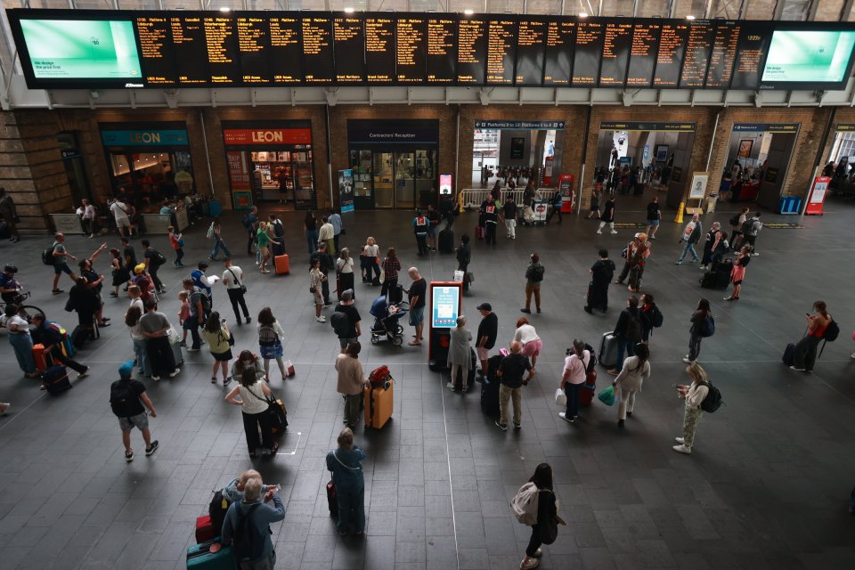 Trains running between London, Cambridge and Peterborough were all affected