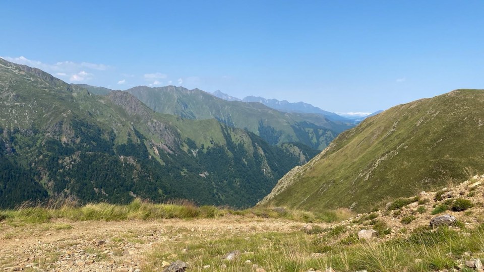 The final photo taken by missing Brit Tom Doherty just before he disappeared shows the Brit overlooking a mountain in the Pyreness