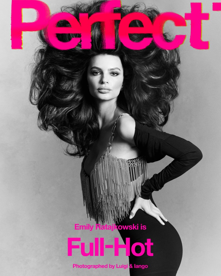 emily ratajkowski is full-hot on the cover of perfect