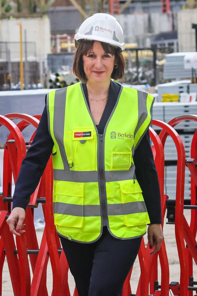 Rachel Reeves wants British workers to build Labour’s target of 1.5million homes