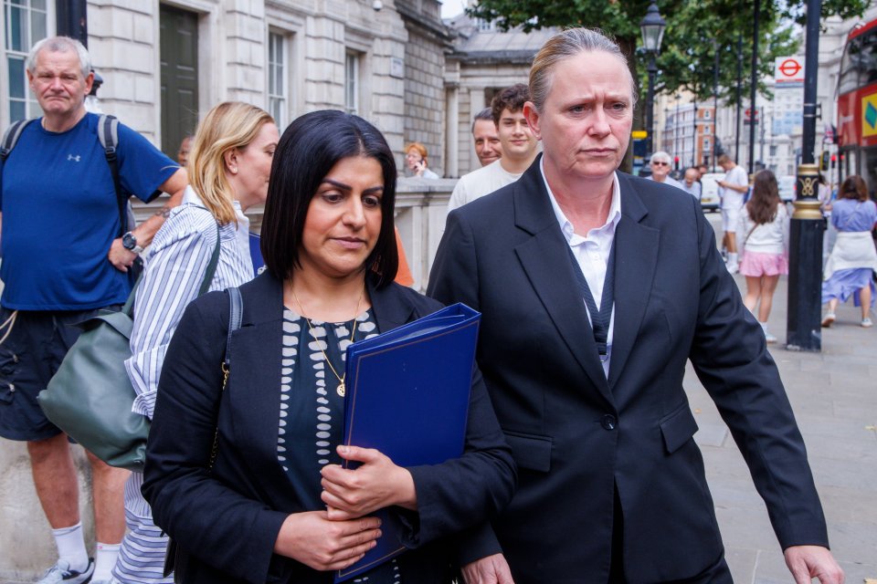 Justice Secretary Shabana Mahmood attends Cobra at the Cabinet Office