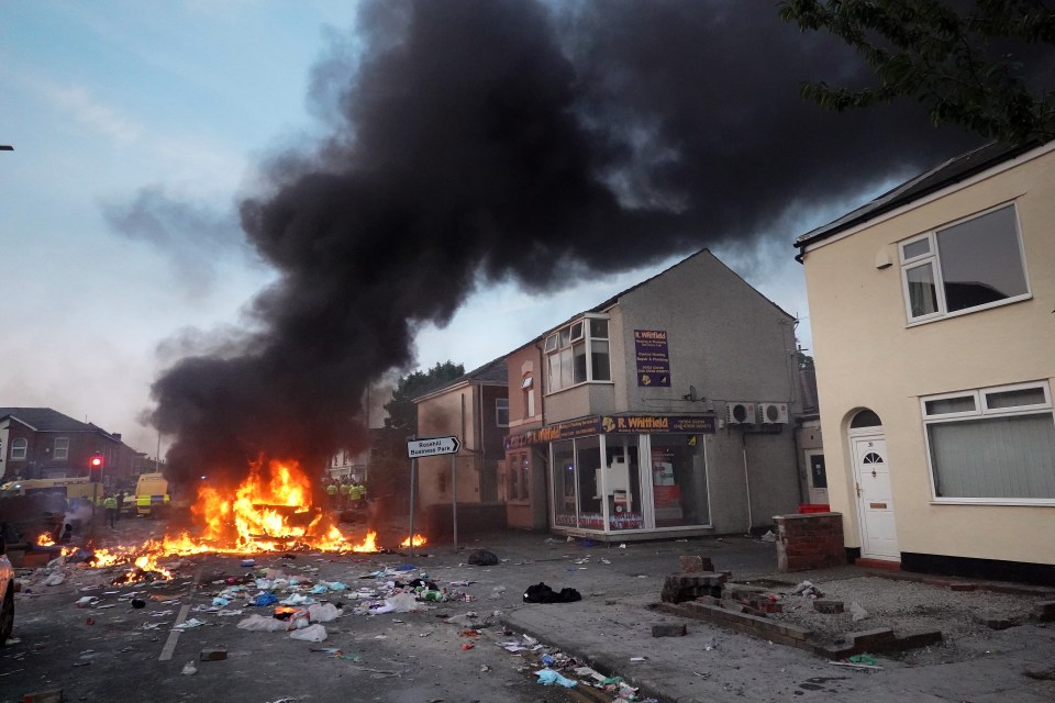 Rioters attacked police and vandalised communities and authorities fear more is to come