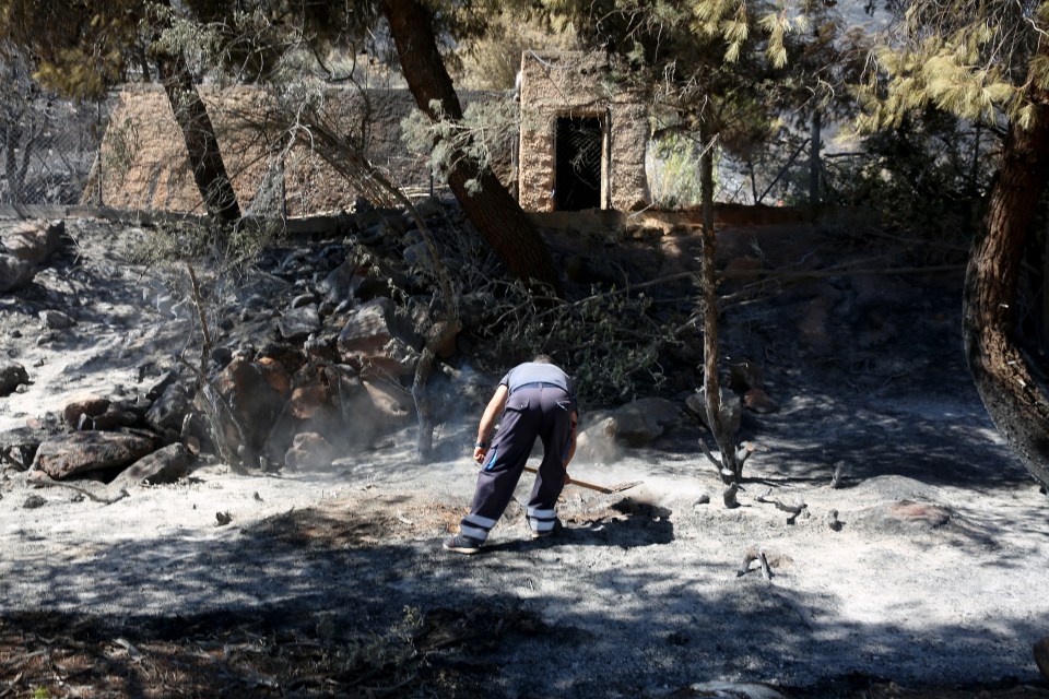 More than 700 firefighters are tackling blazes in Greece