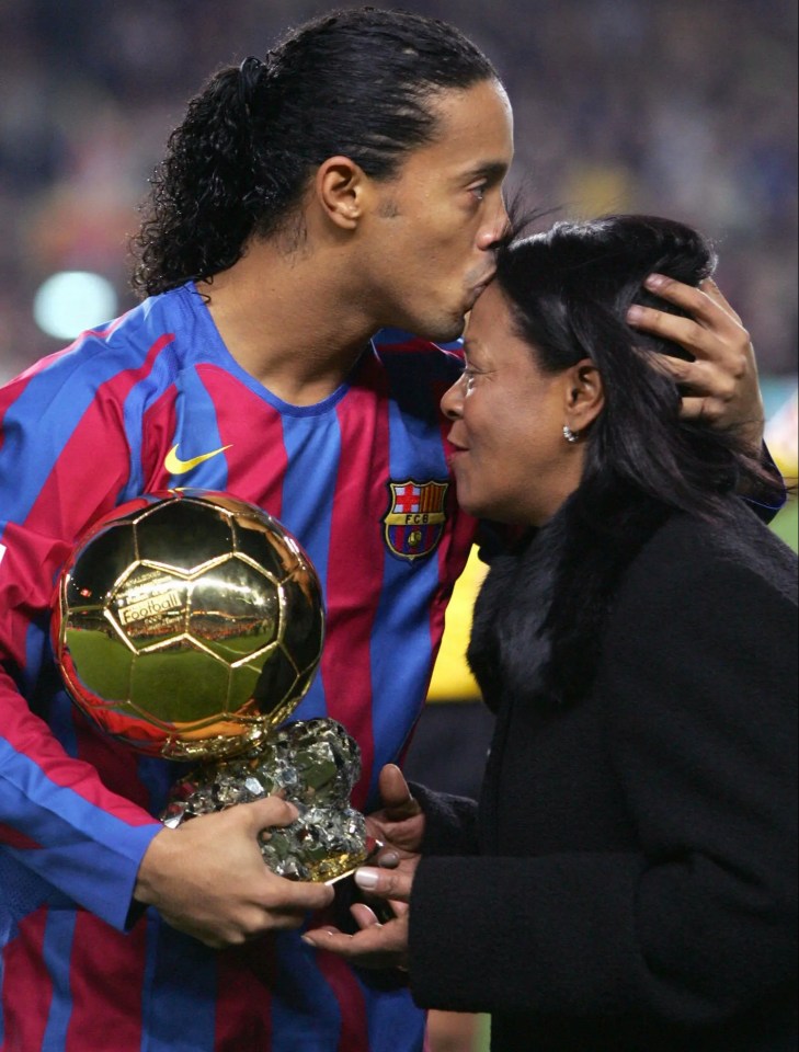 Ronaldinho won the Ballon d'Or in 2005