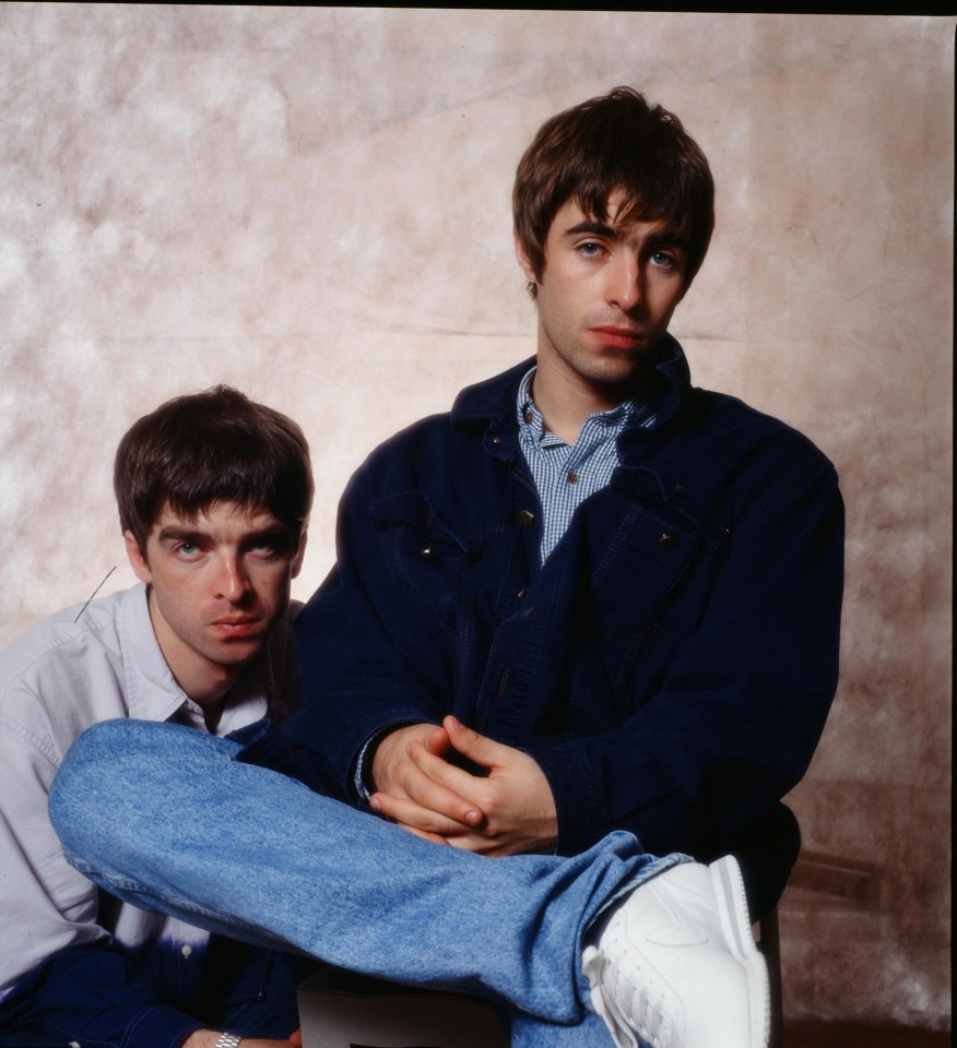 The brothers pictured in 1994