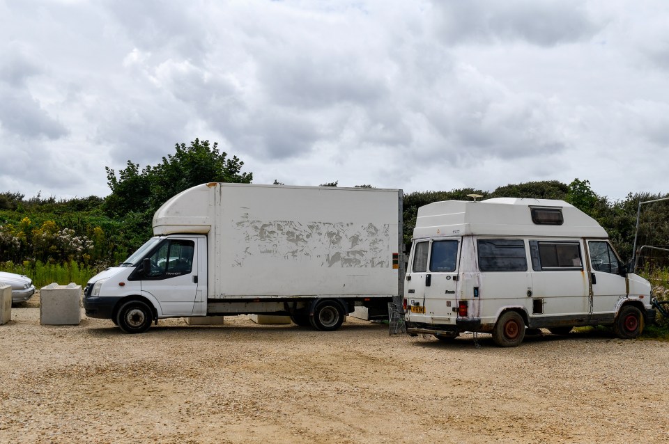 The caravan owners struggle to see a way for them to afford to leave