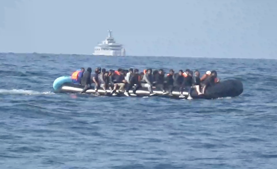 Small boats carrying more than 50 migrants per journey are crossing the Channel at a frequent rate