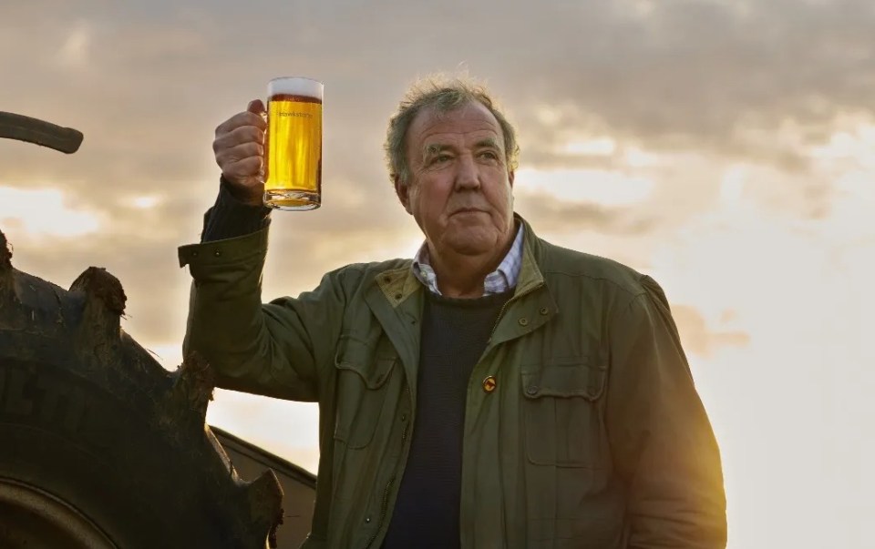 Jeremy Clarkson has promised to give away free pints at his new pub - but there's a catch