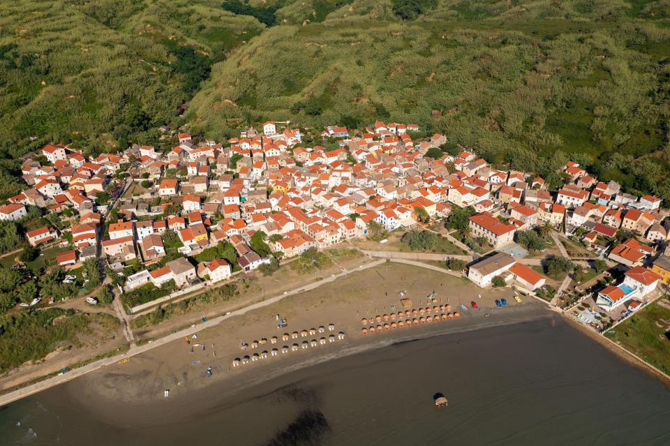 The island is home to sandy beaches