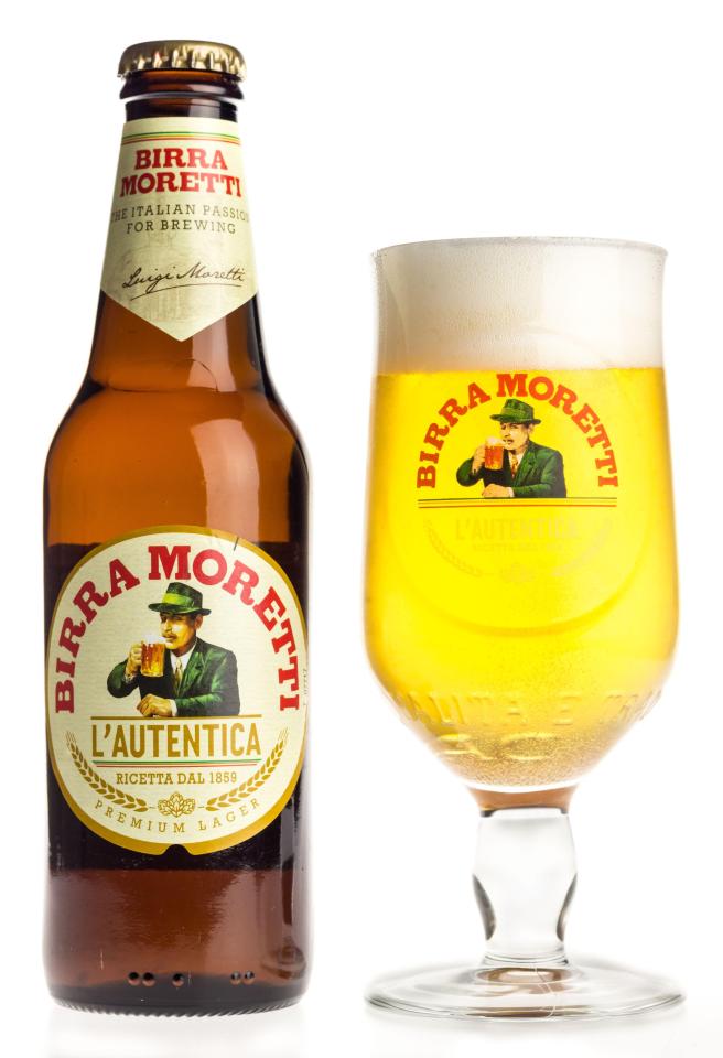 Italian-style Birra Moretti is shifting more pints than Carling to become Britain’s best-selling draught beer