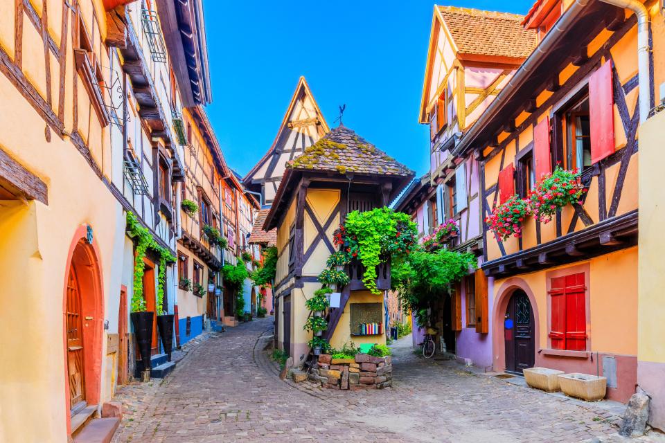 Eguisheim has also been named as one of the most beautiful villages in France