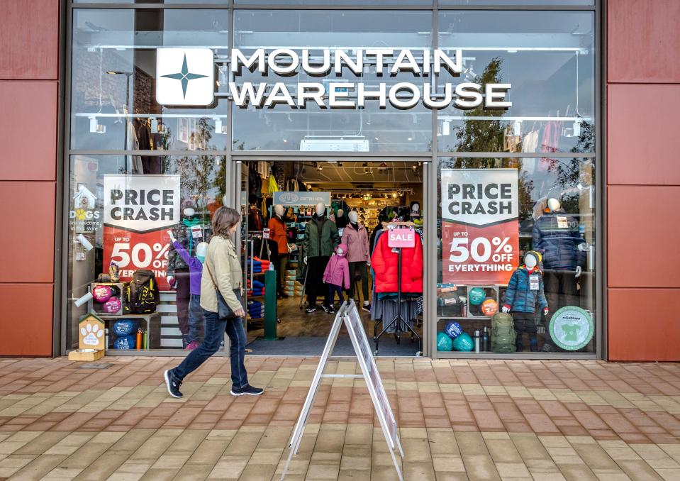 Mountain Warehouse Store at Rushden Lakes Retail Park