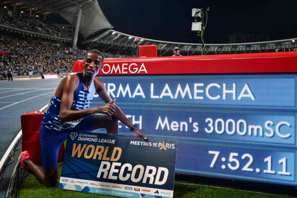 Girma is the world record-holder