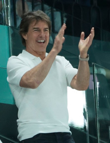 Uber A-lister Tom Cruise has been spotted enjoying the Olympics this week