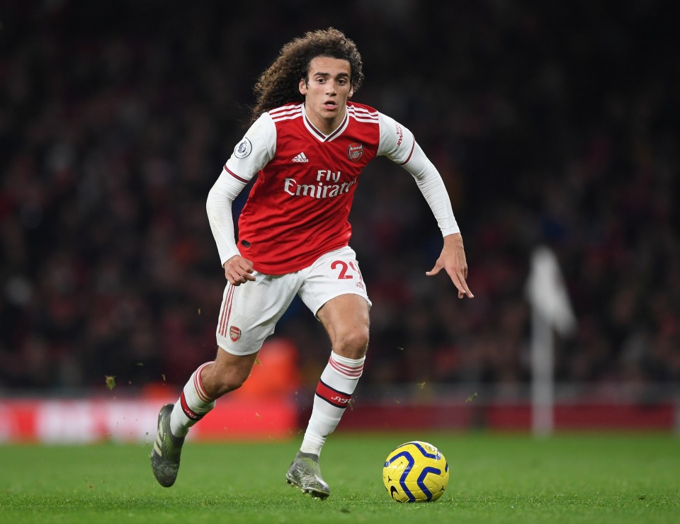 Matteo Guendouzi joined Arsenal in 2017