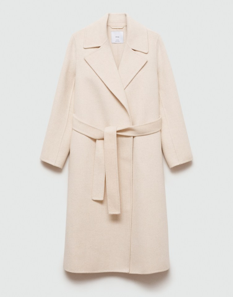 Coat, £139.99, Mango