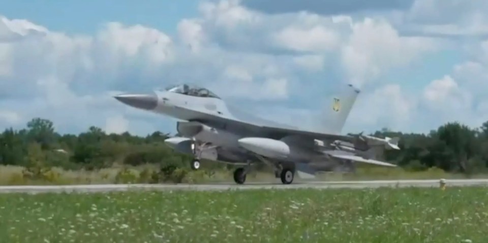 Ukraine had only just started the F-16 program take-off