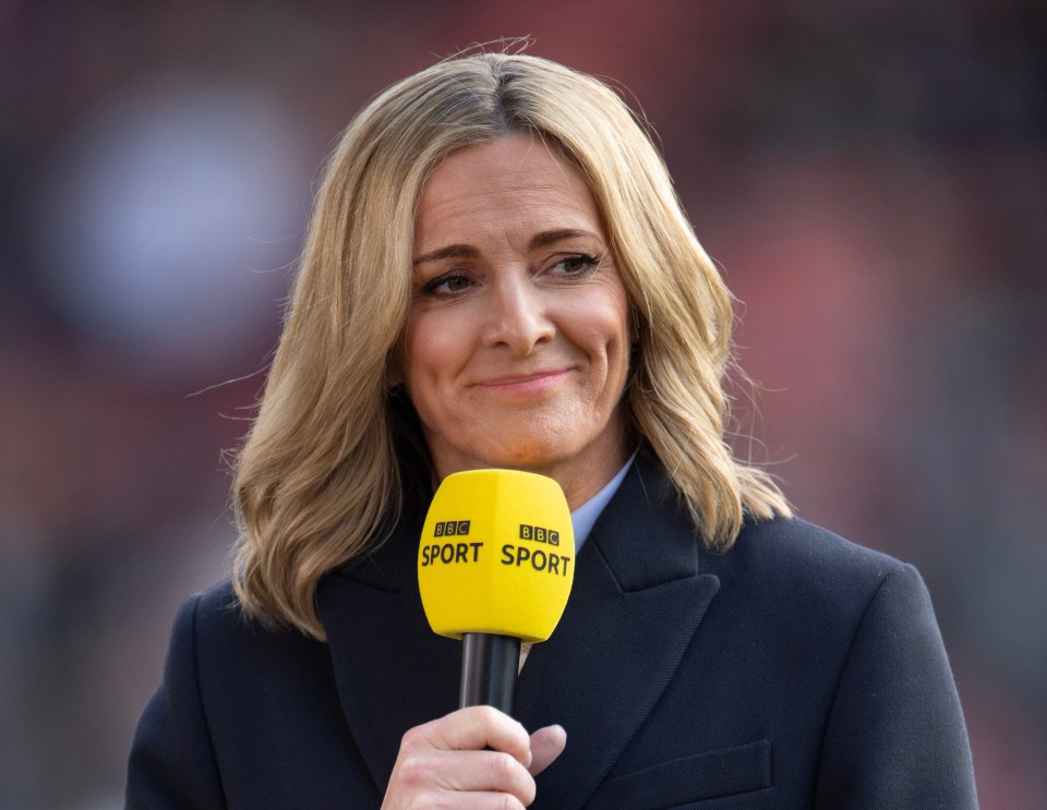 Gabby Logan is reportedly in line to host the new Champions League show