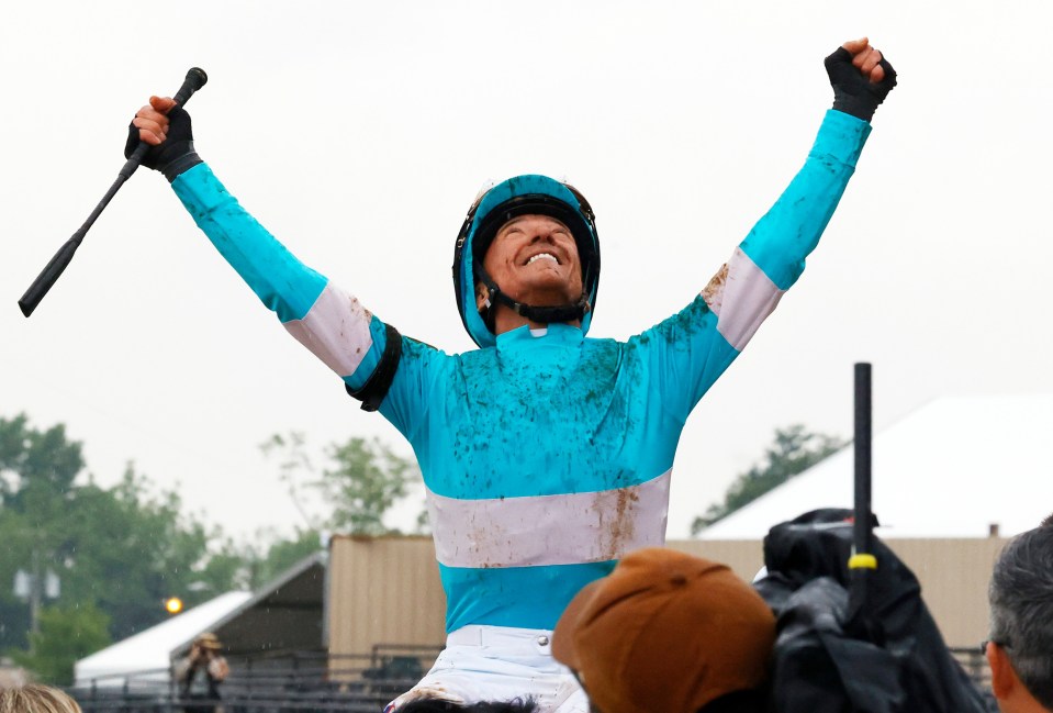 Frankie Dettori is absolutely loving life in the States - he's earning millions and said he should have moved over there 'ten years ago'