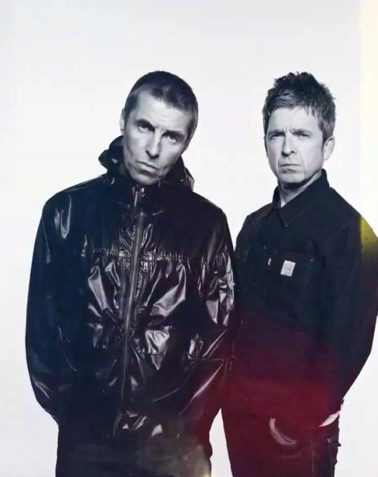 Liam and Noel Gallagher have been pictured together for the first time in 15 years