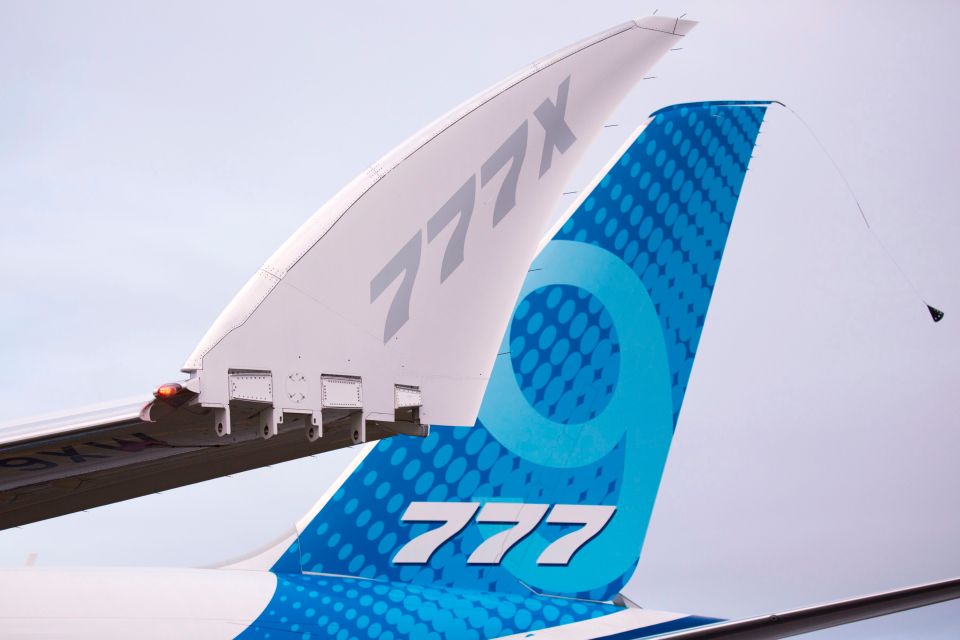 The 777X model is said to be a state-of-the-art jet better than the normal 777 through an upgraded engine and larger cabin space