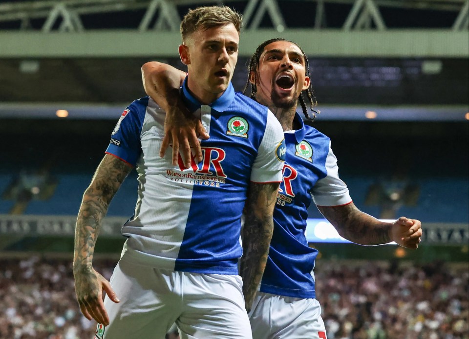 Forward Sam Szmodics, left, has also arrived at Ipswich from Blackburn