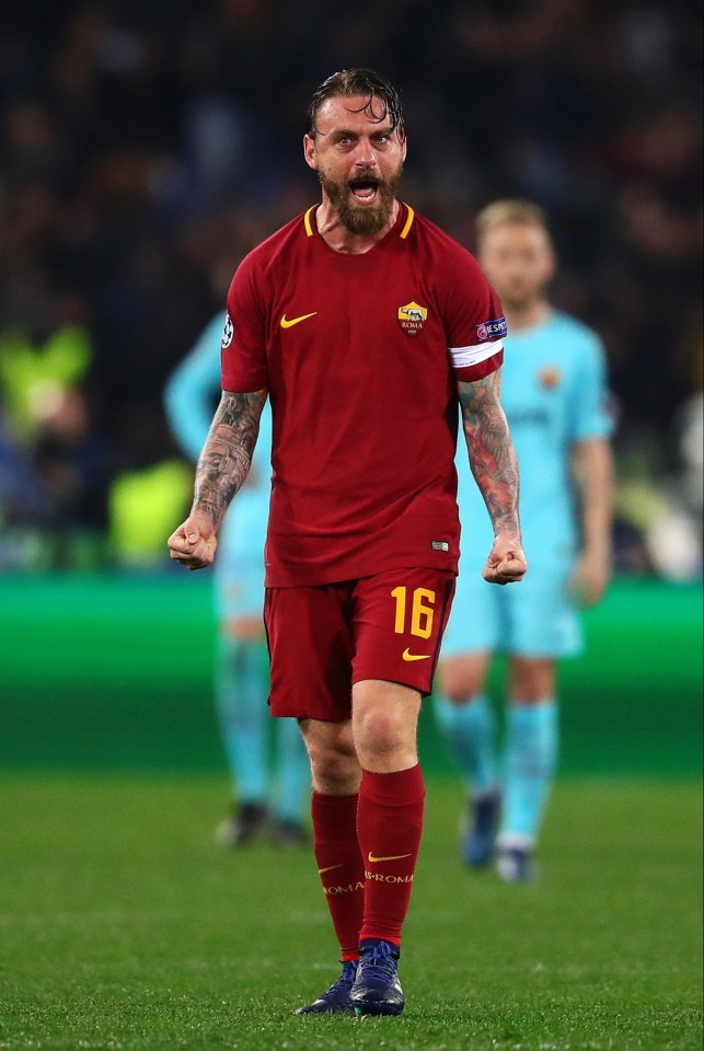 Daniele De Rossi almost joined Manchester City in 2012 because of Oasis