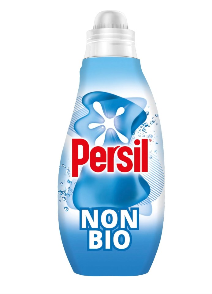 Persil non-bio liquid is available for half-price at Iceland